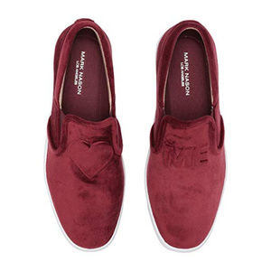 Mark Nason Reptile Cup Jett  Red Velvet Sneakers